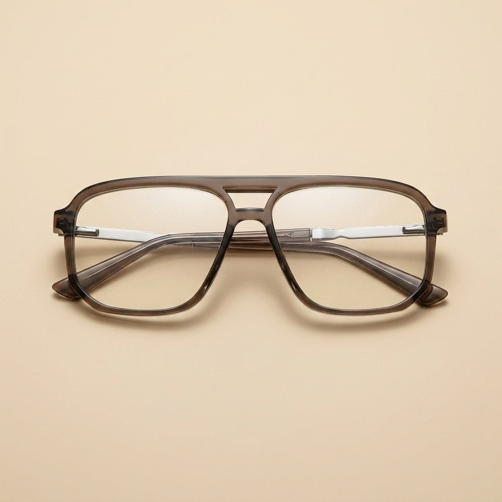 DUSK Pilot Blaulichtfilterbrille Aviator — Front